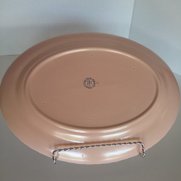 Franciscan Coronado Coral Beige Matte Platter 13" - Picture 10 of 11